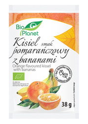 Kissel mit Orangengeschmack und Bananen - zuckerfrei BIO 38 g - Bio Planet