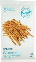 Glutenfreie Salzstangen BIO 45 g