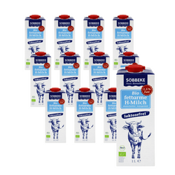Laktosefreie Milch 1,5% Fett, Bio BIO 1 l