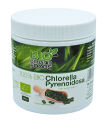Chlorella Pyrenoidosa bio (250 mg) Nahrungsergänzungsmittel 1200 Tabletten - Bio Organic Foods