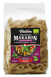 Penne Nudeln (Hartweizenvollkorn) BIO 500 g - Vitaliana