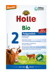 Folgemilch 2 Für Säuglinge ab 6 Monaten Demeter BIO 600 g - Holle