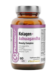 Collagen + Ashwagandha Beauty Complex Nahrungsergänzungsmittel 60 Kapseln - Pharmovit (Clean Label)