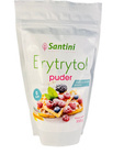 GLUTENFREIE ERYTHRITOL-PUDDER 350 g - SANTINI