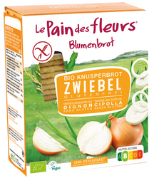 Bio Knusperbrot mit Zwiebel, glutenfrei 150 g – Le Pain Des Fleurs
