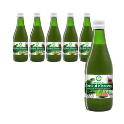 SET 6 x Eingelegter Brokkolisaft BIO 300 ml