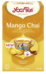 Mango Chai Tee bio (17 x 2 g) 34 g - YOGI TEA