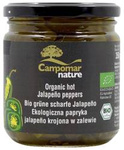 Grüne Jalapeño-Schoten in Marinade geschnitten BIO 350 g (130 g)