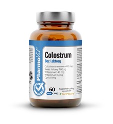 Colostrum Nahrungsergänzungsmittel 60 Kapseln 35,13 g (clean label) - Pharmovit