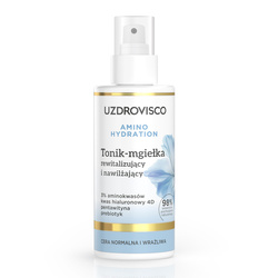 Revitalisierendes und feuchtigkeitsspendendes Gesichtswasser 150 ml - UZDROVISCO (Amino Hydration)