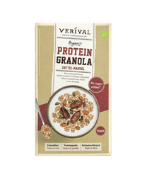 Protein-Granola mit Datteln und Mandeln ohne Zuckerzusatz bio 325 g - VERIVAL