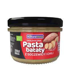 Paste aus Süßkartoffeln mit Linsen und Chili BIO 185 g - Naturavena