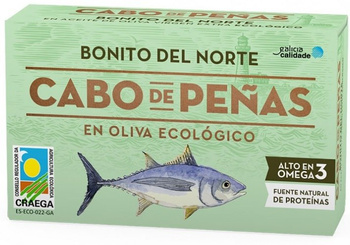 Echter Bonito-Thunfisch in Bio-Olivenöl 111 g