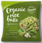 Glutenfreie Reis-Crisps mit Spinat und Lauch BIO 60 g