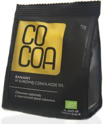 Bananen in Schokolade 70% BIO 70 g