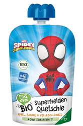 Apfel-Bananen-Püree mit Dinkel BIO 100 g Spidey