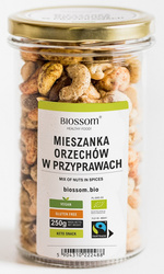 Fair gehandelte Gewürznussmischung glutenfrei bio 250 g - BIOSSOM