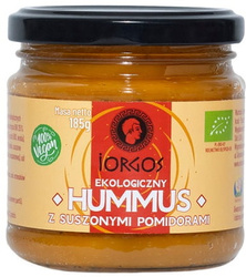 Hummus mit getrockneten Tomaten Bio 185 g – Iorgos