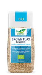Brauner Flachs (Leinsamen) BIO 200 g - Bio Planet