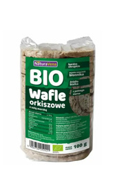 Dinkel-Vollkornwaffeln mit Meersalz BIO 100 g - Naturavena