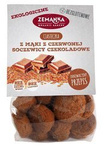 Glutenfreie Schokoladenkekse aus rotem Linsenmehl BIO 100 g