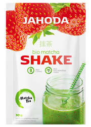 Shakepulver mit Matcha und Erdbeeren glutenfrei bio 30 g - AMYLON