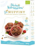 Muffin-Backmischung mit Bitterschokoladentropfen Bio 300 g