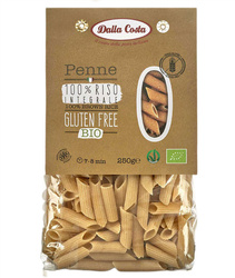 Glutenfreie Penne-Nudeln (Vollkornreis) bio 250 g - Dalla Costa