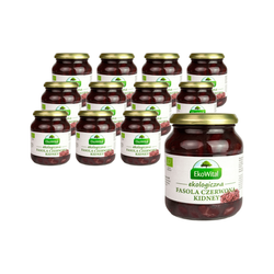 SET 12 x Rote Kidneybohnen in Salzlake BIO 360 g / 240 g