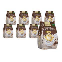 SET 8 x Glutenfreie Kakao-Frühstücksbällchen 375 g - Gluten Out