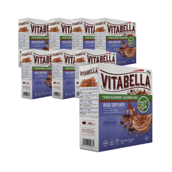 SET 8 x Frühstücksflocken mit Schokoladenreis NON-GMO. BIO 300 g