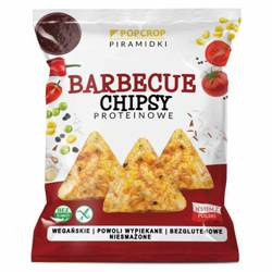 Eiweißpyramiden - Barbecue Popcrop, 60g