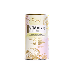 Vitamin C Fruchtmischung Pulver Nahrungsergänzungsmittel 210 g - SO GUT!