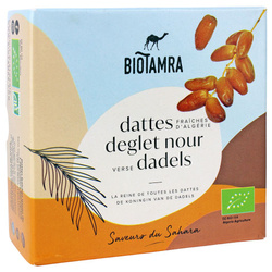 Deglet nour Datteln frisch mit Stein (auf Zweigen) bio 500 g - Biotamra