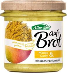 Glutenfreie Mango-Curry-Creme-Paste BIO 140 g