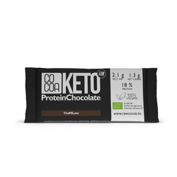 Keto-Protein Schokolade mit Tiramisu-Geschmack bio 40 g - COCOA