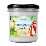 Kubanische Mojito Sojakerze 300ml - Your Candle