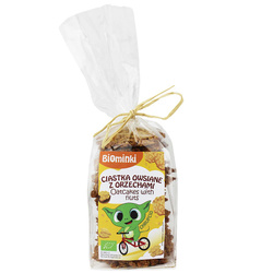 Haferkekse mit Walnüssen bio 170 g - BIOMINKI