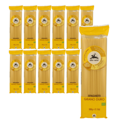 SET 12 x Spaghetti Pasta (Grieß) Bio 500 g - Alce Nero
