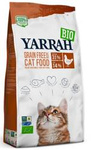 Yarrah Bio-Katzenfutter für erwachsene Katzen mit Huhn und Erbsen, 800 g