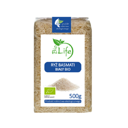 Weißer Basmati-Reis BIO 500 g