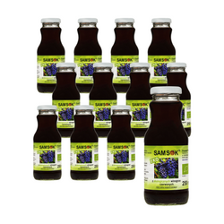 SET 12 x Roter Traubensaft allein nfc BIO 250 ml