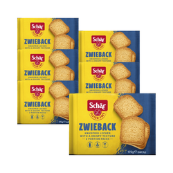 SET 6 x Zwieback - Glutenfreier Zwieback 175 g Schar