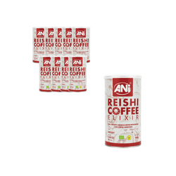 Arabica-Instantkaffee mit Reishi-Pilzen + Cordyceps + Löwenmähne Bio 100 g - Ani