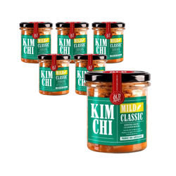 SET 6 x Kimchi classic mild pasteurisiert 280 g - Alte Freunde