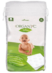 Organyc Bio Baby-Wattepads 60 Stück