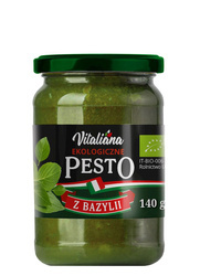 Basilikum-Pesto BIO 140 g - Vitaliana