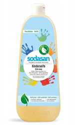 Bio Flüssigseife für Kinder, fruchtig 1000 ml – Sodasan