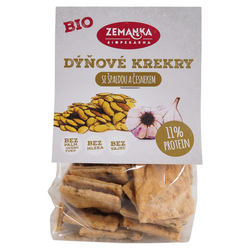 Kürbiskern-Knoblauch-Cracker bio 100 g - ZEMANKA