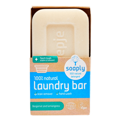 Seifenstück Bergamotte und Zitronengras eco 120 g - SOAPLY